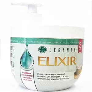 LEGANZA Elixir Yogurt Aktivní jogurtová maska na vlasy 1000 ml