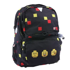 LEGO BAGS - Faces Black Freshmen - školní batoh