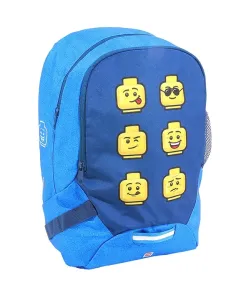 LEGO Faces Blue - školní batoh