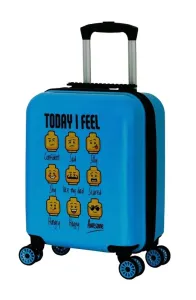 LEGO Dětský cestovní kufr LEGO minifigures Today I Feel 30 l