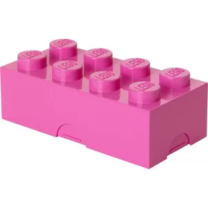 LEGO LUNCH - box na svačinu 100 x 200 x 75 mm - růžová