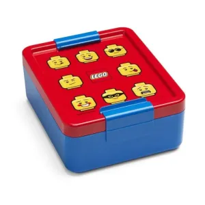 LEGO STORAGE - ICONIC Classic box na svačinu - červená-modrá