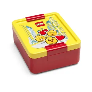 LEGO LUNCH - ICONIC Girl box na svačinu - žlutá/červená