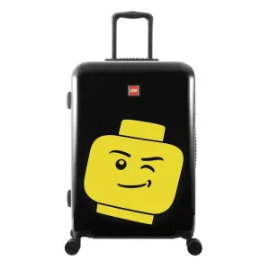 LEGO LUGGAGE - Luggage ColourBox Minifigure Head 24 - Černý