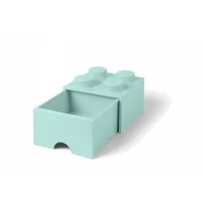 LEGO 40051742 Room Copenhagen Úložný box s šuplíkem 250x250x180mm - aqua