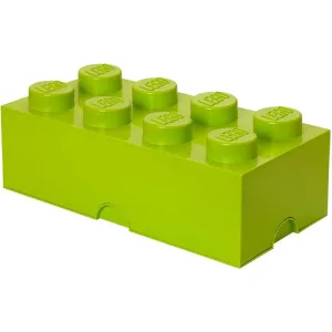 LEGO Úložný box 8 250 x 500 x 180 mm - limetkově zelený