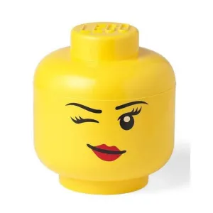 LEGO Storage - úložná hlava (velikost L) - winky