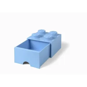 LEGO 40051736 Room Copenhagen Úložný box s šuplíkem 250x250x180mm - světle modrá