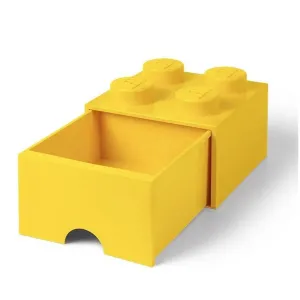 LEGO 40051732 Room Copenhagen Úložný box s šuplíkem 250x250x180mm - žlutá