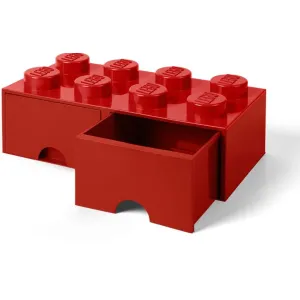 LEGO 40061730  Room Copenhagen Úložný box s šuplíkem 250x500x180mm - červená