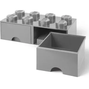 LEGO 40061740 Room Copenhagen Úložný box s šuplíkem 250x500x180mm - šedá