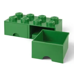 LEGO 40061734 Room Copenhagen Úložný box s šuplíkem 250x500x180mm - zelená