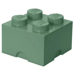 LEGO 40031747 Room Copenhagen Úložný box 250x250x180mm - army zelená