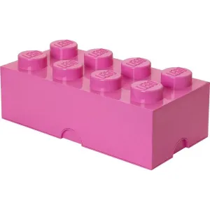 LEGO Úložný box 8 250 x 500 x 180 mm - růžový