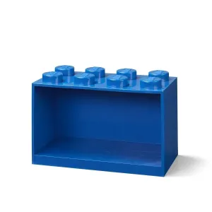 LEGO STORAGE - Brick 8 závěsná police - modrá