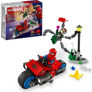 LEGO -  Marvel 76275 Honička na motorce: Spider-Man vs. Doc Ock