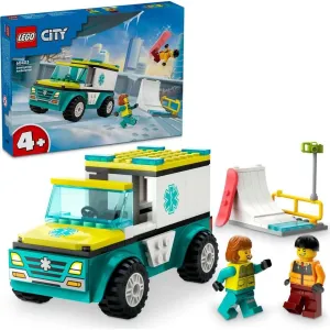 LEGO -  City 60403 Sanitka a snowboardista