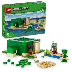 LEGO -  Minecraft 21254 Želví domeček na pláži