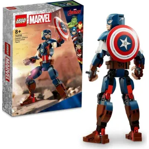 Sestavitelná figurka: Captain America - LEGO® Marvel (76258)
