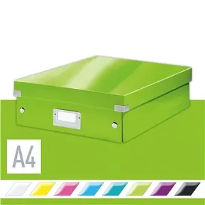 LEITZ WOW Click & Store A4 28.1 x 10 x 37 cm, zelená