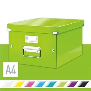 LEITZ WOW Click & Store A4 28.1 x 20 x 37 cm, zelená