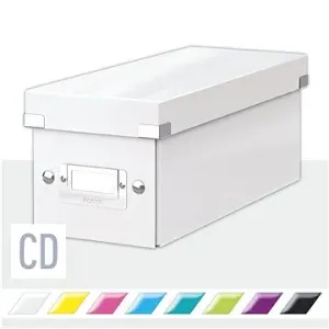 LEITZ WOW Click & Store CD 14.3 x 13.6 x 35.2 cm, bílá