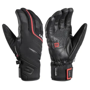 Lyžařské rukavice LEKI Falcon 3D black/red