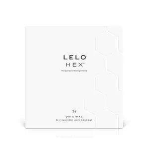 LELO HEX Condoms Original -luxusní kondomy (36ks)
