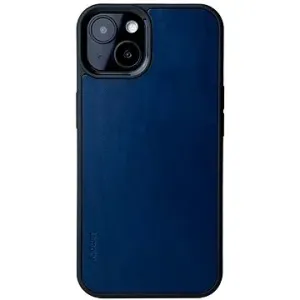 Lemory iPhone 13 kožený kryt tmavě modrá