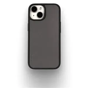 Lemory iPhone 15 kožený kryt šedý
