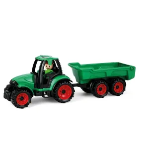 LENA - Auto Truckies traktor s vlečkou v krabici