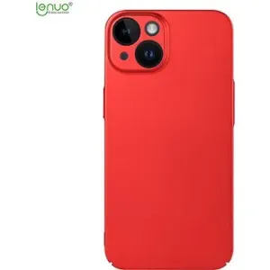 Lenuo Leshield obal pro iPhone 14 Plus, červená
