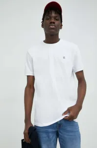Bavlněné tričko Les Deux bílá barva