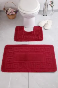 L'essentiel Koupelnová sada koberečků ETHY červená