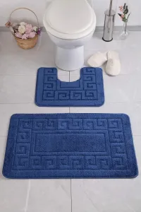 L'essentiel Koupelnová sada koberečků ETHY tmavě modrá