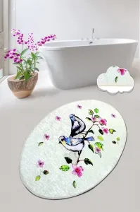 L'essentiel Koupelnový kobereček Bird 80x100 cm vícebarevný