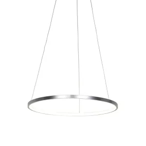 LEUCHTEN DIRECT LED závěsné svítidlo, kruhové, ?60cm, stříbrná 3000K LD 11524-21