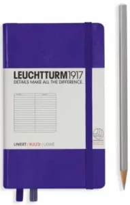 Zápisník Leuchtturm1917 Purple Pocket linkovaný