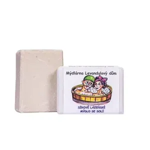 LEVANDULOVÝ DŮM Sírové lázeňské mýdlo se solí 120 g