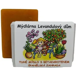 LEVANDULOVÝ DŮM Tuhé mýdlo s betakarotenem Španělská zahrada 120 g