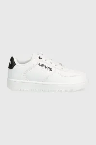 Dětské sneakers boty Levi's bílá barva #5820841