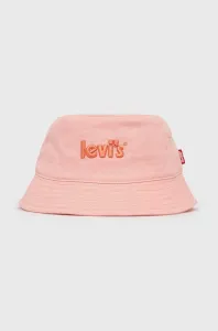 Bavlněná čepice Levi's růžová barva, bavlněný #1989080