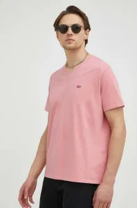 Bavlněné tričko Levi's růžová barva #6178771