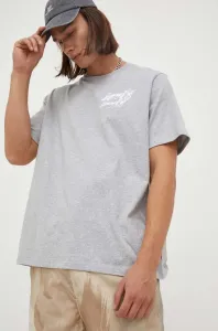 Bavlněné tričko Levi's šedá barva, s potiskem #5407289