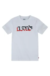 Dětské bavlněné tričko Levi's bílá barva, s potiskem #1957824