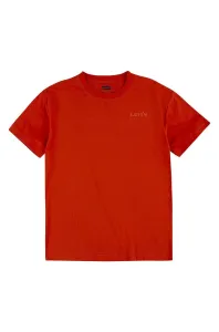 Dětské bavlněné tričko Levi's červená barva #5689252