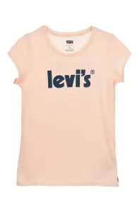 Dětské bavlněné tričko Levi's oranžová barva #2004697