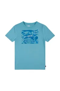 Dětské bavlněné tričko Levi's s potiskem