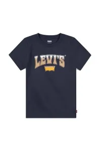 Dětské bavlněné tričko Levi's tmavomodrá barva, s potiskem #5584248
