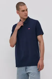 Polo tričko Levi's pánské, tmavomodrá barva, hladké, 35883.0005-Blues